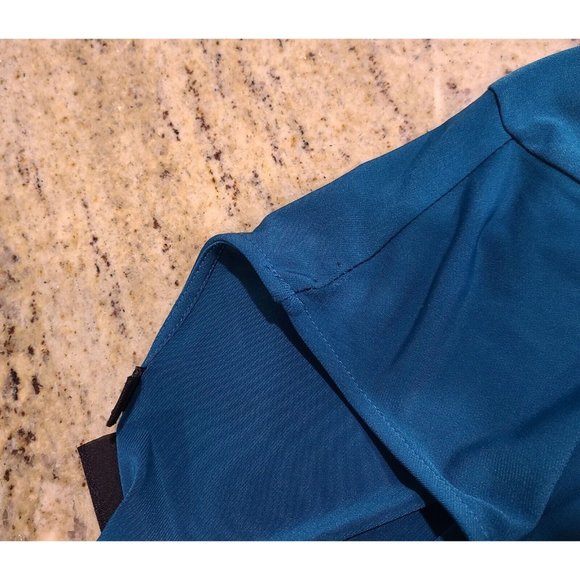 Susan Graver Artisan Size 1X Liquid Knit Tunic with Asymmetric Hem Embellished - Picture 10 of 16